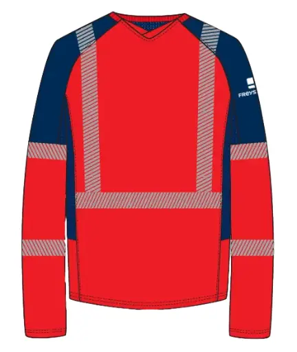 Tee-Shirt Cool Effect - HV - Mixte - Manches longues