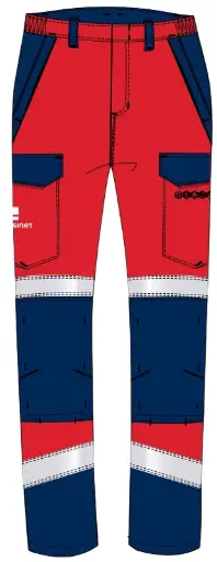 Pantalon Multirisques - HV - Mixte