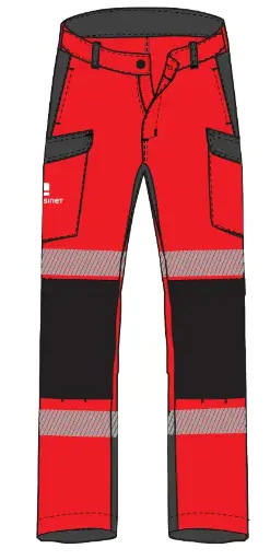 [9B30 8795 FRY] Pantalon - HV - Mixte